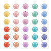 100Pcs 10 Colors Food Grade Eco-Friendly Silicone Focal Beads SIL-TA0001-28-11