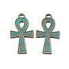 Tibetan Style Alloy Pendants RELI-PW0001-059GGP-1