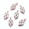 Brass Charms ZIRC-J040-36RG-01-NR-1