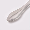 304 Stainless Steel Long Micro Spoon Spatula AJEW-WH0105-46A-2