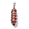 Natural Red Jasper Big Pointed Pendants G-I322-05P-06-2