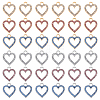 SUPERFINDINGS 60Pcs 6 Colors Alloy Charms FIND-FH0008-97-1