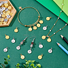52Pcs 2 Colors Alloy Letter A~Z Pendants PALLOY-PH01857-2