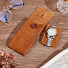 Rectangle Imitation Leather Single Watch Pouch Storage Bags ABAG-WH0051-07-5