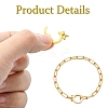 2Pcs 304 Stainless Steel Twister Clasps STAS-CJ0003-59-3