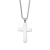 Non-Tarnish 201 Stainless Steel Pendant Necklaces for Man NJEW-Q336-03C-P-1