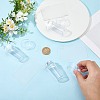 Plastic Nail Art Stamper Scraper with Cap MRMJ-CP0001-53-3