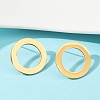 304 Stainless Steel Stud Earrings EJEW-B139-01G-3