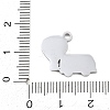 304 Stainless Steel Pendants SA-CBAE30B-03D-P-3