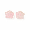 Two Tone Transparent Spray Painted Glass Beads GLAA-Q092-02-C05-2