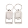 Rack Plating Zinc Alloy Keychain KEYC-C052-01P-1