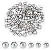 DICOSMETIC 2 Style 304 Stainless Steel European Beads STAS-DC0015-67-1