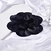 1Pc Duckbill Clip Cloth Alloy Brooches JEWB-LP0001-10C-3