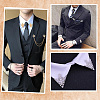 Alloy Rhinestone Hanging Chain Brooches &  Tie Collar Pis JEWB-CY0001-02-4