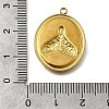 304 Stainless Steel Enamel Pendants STAS-Z163-21G-04-3