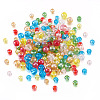 528Pcs 12 Style Electroplate Transparent Glass Beads GLAA-TA0002-31-3