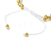 2Pcs Nylon Thread Braided Bracelets for Women BJEW-JB11352-5