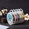 Round Copper Wire for Jewelry Making CWIR-BC0004-0.15mm-04-7