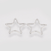 Tarnish Resistant 304 Stainless Steel Linking Ring STAS-S079-15B-1