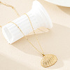 Summer Beach Alloy Pendant Necklaces for Women FS-WGAF64A-01-1