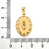 Golden 304 Stainless Steel Pendants STAS-K300-02G-Q-3