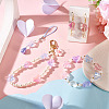30Pcs Transparent Glass Beads GLAA-TADJ0001-02B-5