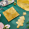 Square Tinfoil Paper Sheets for Craft Engraving DIY-WH0671-302A-02-4