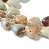 Natural Flower Amazonite Beads Strands X-G-E614-A21-01-3