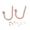 Zinc Alloy U Shape Hook Hangers Curtain SW-TAC0002-07F-1