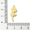 Ion Plating(IP) 304 Stainless Steel Pendants STAS-B058-17G-05-3
