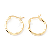 925 Sterling Silver Hoop Earrings STER-P047-13B-G-1