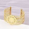 304 Stainless Steel Cuff Bangle Making BJEW-P363-01G-3