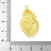 Brass Pendants KK-Z101-10G-3