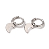 Non-Tarnish 3 Pairs 3 Styles 304 Stainless Steel Hoop Dangle Earrings for Women EJEW-K279-09A-P-3