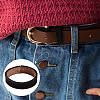 2 Bags 2 Colors Cowhide Leather Loop Keepers FIND-HY0003-61-6