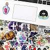 50Pcs Magic Theme PVC Cartoon Stickers PC-PW0001-01-6