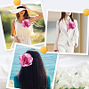 Multi Petal Flower Cloth Brooches JEWB-CN0001-14B-4