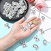 52Pcs 26 Styles PVC Plastic Cabochons FIND-CJ0002-58-4