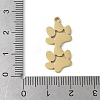 304 Stainless Steel Pendants STAS-E501-01G-02-4