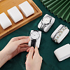Imitation Leather Bracelet Watch Pillow Jewelry Displays BDIS-WH0016-03A-3