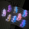 Luminous Ocean Transparent Resin Cabochons CRES-L045-02B-2
