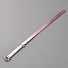 Blank PU Leather Cord Bracelet with Alloy Clasps X1-AJEW-TAC0041-01A-01-1