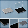 Rectangle Transparent Acrylic Loose Diamond Storage Boxes CON-WH0092-35A-4