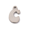 Non-Tarnish 201 Stainless Steel Charms STAS-U016-01P-C-1