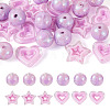 24Pcs 4 Styles Acrylic Beads Sets OACR-TA0002-84B-2