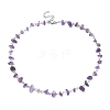 Natural Mixed Gemstone Chips Beaded Necklace NJEW-JN04311-3