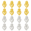 16Pcs 2 Colors Alloy Pendants FIND-DC0006-50-1