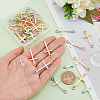 48Pcs 4 Style Alloy Links/Connectors FIND-PH0008-31-7