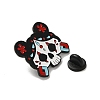 Black Halloween Baking Paint Zinc Alloy Brooches JEWB-M037-02A-3