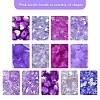 DIY Flower & Star Acrylic & ABS Plastic Imitation Pearl Beads Bracelets Making Kits DIY-FS0006-51-2